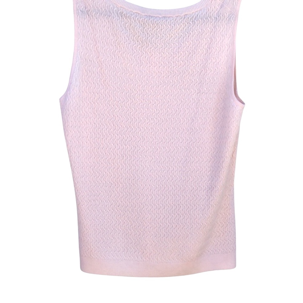 Lafayette 148 Knit Light Pink Sweater Top NWT Size XL - Picture 4 of 5